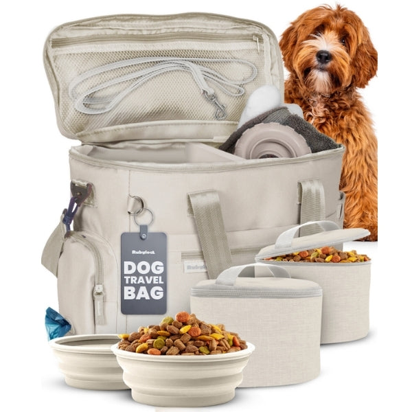 The Original Doggy Bag® Dog Travel Bag for Supplies